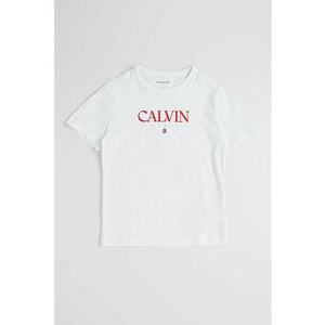 Tricou de bumbac cu imprimeu logo - Alb imagine