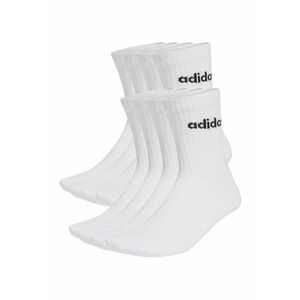 Set de sosete unisex cu monograma - 10 perechi - Alb - Negru - imagine