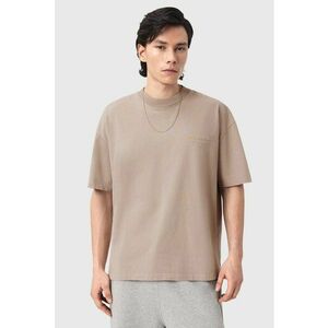 Tricou lejer de bumbac - Maro taupe deschis imagine