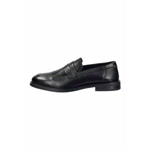 Pantofi loafer din piele Lozham - Negru imagine