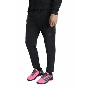 Pantaloni de trening regular fit cu logo - pentru fitness Hybrid - Negru imagine