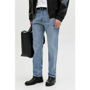 Blugi slim fit cu talie inalta - Albastru deschis imagine