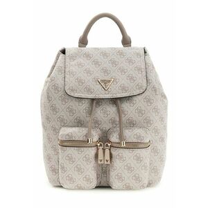 Rucsac cu model monograma Manhattan II - Gri deschis/Maro taupe imagine