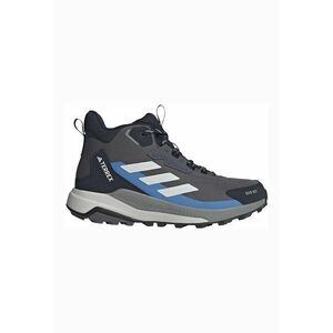 Pantofi Terrex Anylander mid-cut pentru drumetii - Negru/Albastru deschis/Gri inchis imagine