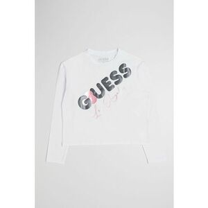 Bluza cu imprimeu logo - Alb/Roz deschis imagine