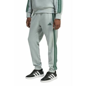 Pantaloni de trening cu logo si snur - Verde pal imagine