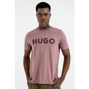 Tricou regular fit cu logo cauciucat Dulivio - Lila pal/Violet prafuit imagine
