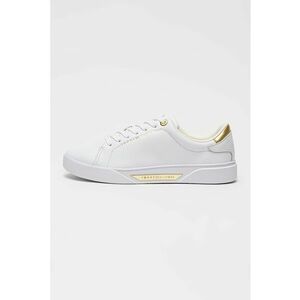 Pantofi sport de piele Essential - Auriu/Alb optic imagine