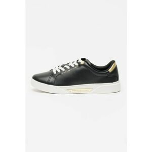 Pantofi sport de piele Essential - Auriu/Negru imagine