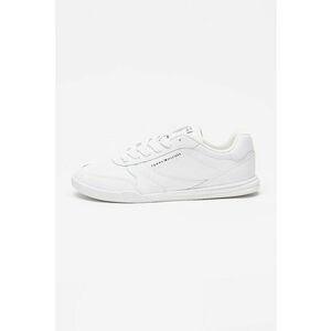 Pantofi sport low-cut de piele - Alb optic imagine
