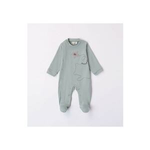 Salopeta lunga cu imprimeu pentru bebe baiat - 4.7176 - Verde - Verde imagine