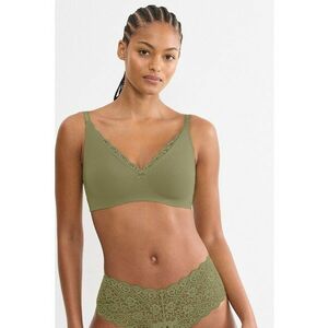 Sutien cu insertii de dantela Amourette - Verde feriga imagine