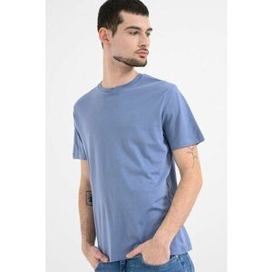 Tricou regular fit cu decolteu la baza gatului imagine