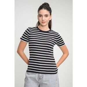 Tricou slim-fit cu decolteu la baza gatului Cody imagine