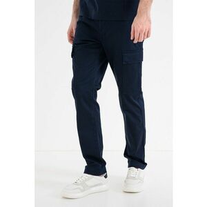 Pantaloni cargo slim fit - Bleumarin imagine