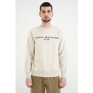 Bluza de trening din amestec de bumbac organic cu logo - Bej imagine