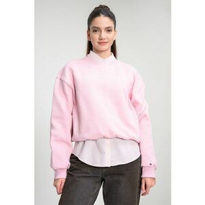 Bluza de trening cu croiala regular-fit si logo - Roz imagine