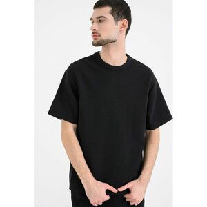 Tricou lejer din amestec de modal - Negru imagine