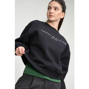 Bluza de trening cu croiala regular-fit si logo - Negru imagine