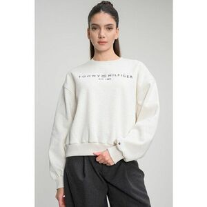 Bluza de trening cu croiala regular-fit si logo - Alb imagine