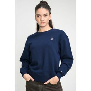 Bluza de trening cu maneci cazute - Bleumarin imagine