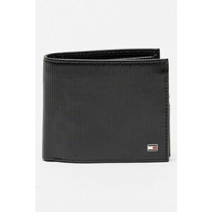 Portofel din piele cu clapa Flag - Negru imagine