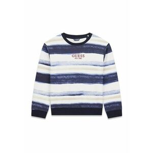 Bluza de trening cu imprimeu logo - Albastru inchis/Alb murdar imagine