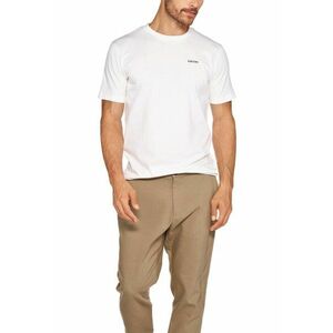 Tricou cu imprimeu grafic pe partea din spate - Alb/Verde imagine