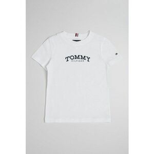 Tricou regular fit cu imprimeu logo pe piept - Alb optic imagine