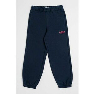Pantaloni de trening cu talie elastica - Bleumarin imagine