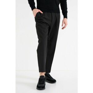 Pantaloni conici - Negru imagine