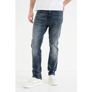 Blugi slim fit 708 - Gri carbune imagine