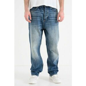 Blugi relaxed fit Nate - Albastru inchis imagine