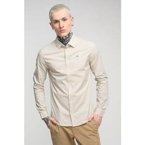 Camasa slim fit - Maro nisip imagine