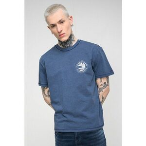 Tricou de bumbac lejer - Bleumarin imagine