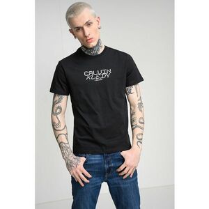 Tricou de bumbac cu logo - Negru imagine