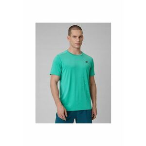 Tricou sport barbati uscare rapida - sintetic - turcoaz imagine