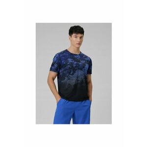 Tricou sport barbati uscare rapida - albastru/negru imagine