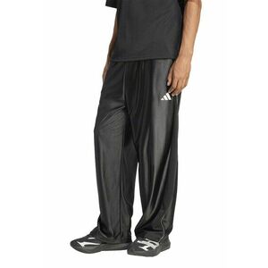 Pantaloni drepti de trening cu aspetc lucios Stadium - Negru imagine