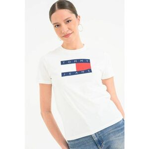 Tricou cu imprimeu logo - Alb imagine