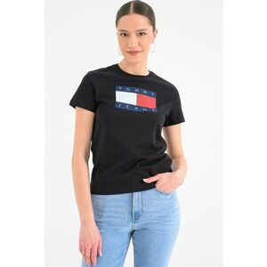 Tricou cu imprimeu logo - Negru imagine