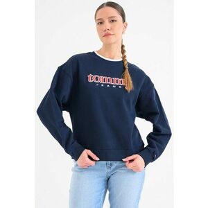 Bluza de trening cu imprimeu logo - Bleumarin imagine