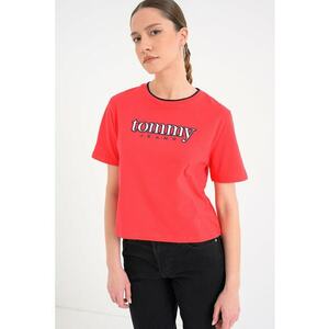 Tricou cu imprimeu logo - Rosu imagine