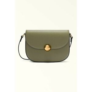 Geanta crossbody din piele Moonlight - Kaki imagine