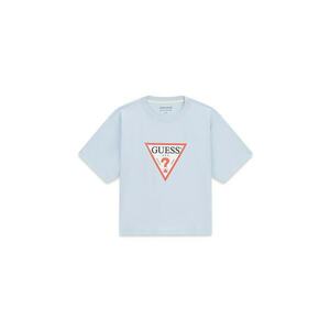 Tricou din bumbac cu logo - Rosu/Alb/Albastru glaciar imagine