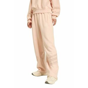 Pantaloni de trening cu croiala ampla si talie elastica - Roz somon imagine