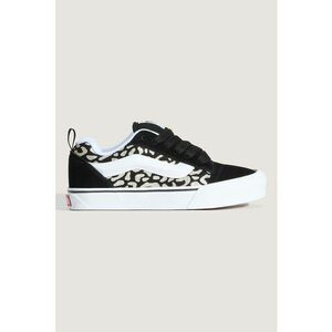 Tenisi din piele intoarsa cu animal print Knu Skool - Auriu/Negru imagine