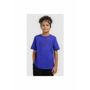 Tricou regular pentru baieti - albastru - bumbac imagine