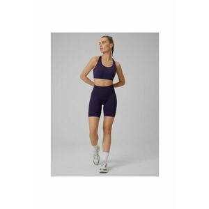Pantaloni sport dama - violeti - talie inalta - fara cusaturi - imagine