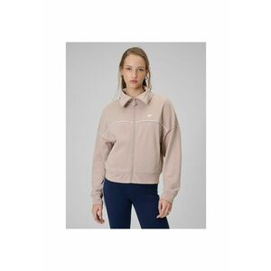 Hanorac sport dama - bej - guler inalt imagine